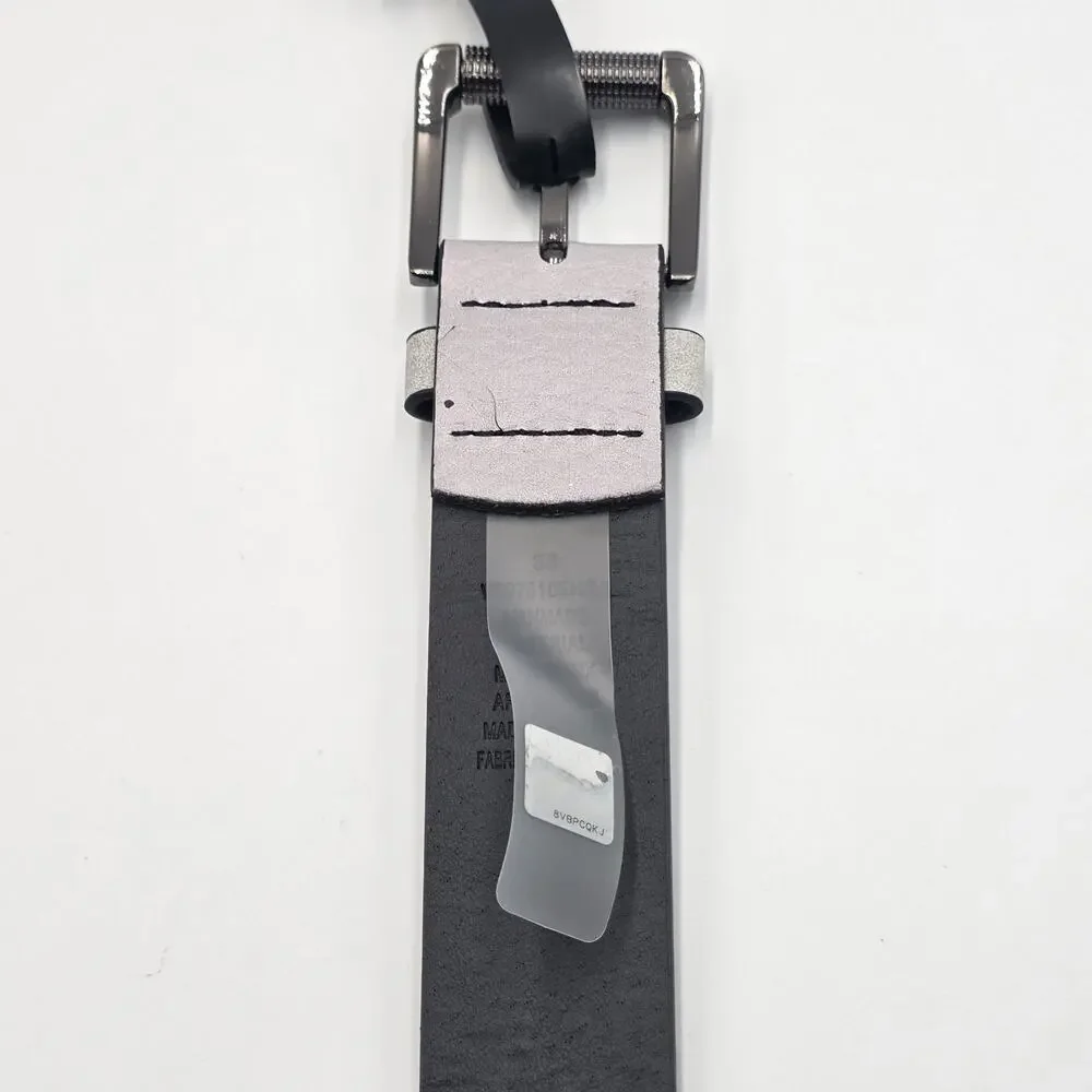 Ed Hardy Love kills Slowly Men's Size 36 Belt Black Gray Studded Graphic New